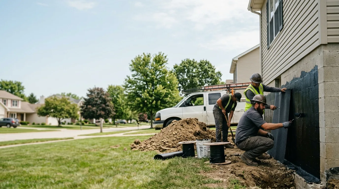 Basement Waterproofing in Saint Paul, IN near me